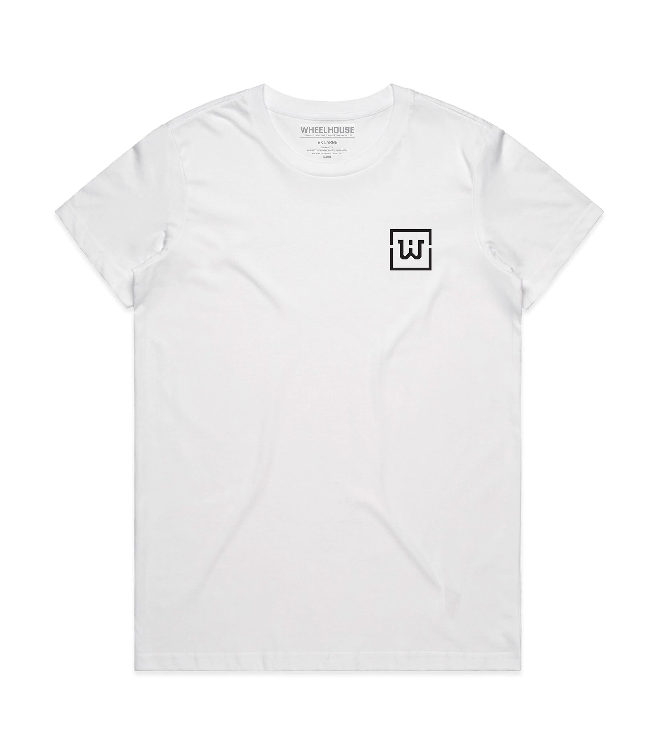 [W] LOGO CREW TEE // FITTED